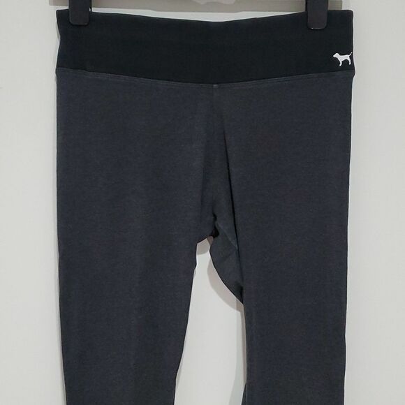 PINK yoga black and grey medium leggings - Picture 2 of 7